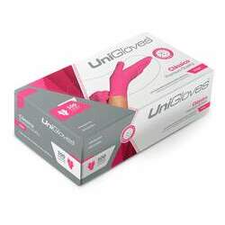 Luva Unigloves Rosa de Látex Clássico Premium - Tamanho M