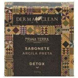 Derma Clean Sabonete Argila Preta - Detox 100g