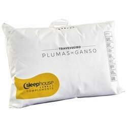 Travesseiro 50x70 Cm - 100% Plumas de Ganso - Sleep Complements