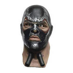 Máscara de Bane Batman Arkham Franchise deluxe em látex para adulto