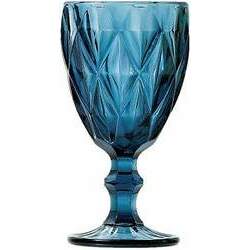 Taça de Água Diamond Azul Lyor - Unidade