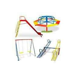 Playground Infantil 4 Em 1 - Escorregador - Gira Gira - Balanço - Gangorra