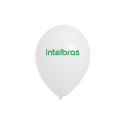 Kit 100 Balões Branco Intelbras