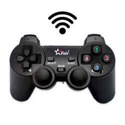 Controle Joystick Analógico Sem Fio Wireless 4 Em 1