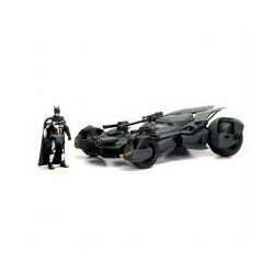 Miniatura Carro Batmóvel c/ Figura Batman - Liga da