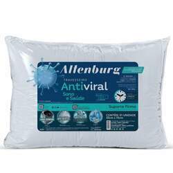 Travesseiro Altenburg Antiviral Sono e Saúde Percal 180 Fios 50x70 - Branco