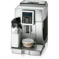 Máquina de Café Expresso Automática Delonghi ECAM 23 450S Prata 110v
