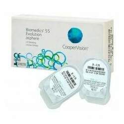 Lentes de contato Biomedics 55 Evolution - 1 caixa