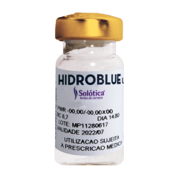 Lentes de contato Hidroblue UV - Par 1 Bioture 420ml