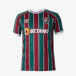 Camisa Fluminense I 23/24 s/n Torcedor Umbro Masculina - Verde Vinho