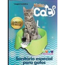 Banheiro Higiênico Aberto Pazinha para Gatos KOKO Cat