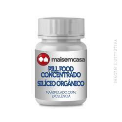 Pill Food MSM Silício Orgânico (Nutricolin) - Cabelos, Unhas, Pele, 60 Cápsulas