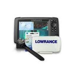 GPS Sonar Lowrance Hook Reveal 7 TS ROW Capa e Carta Náutica