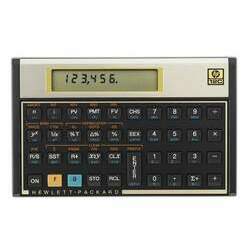 Calculadora Financeira HP 12C Gold, 120 Funcoes, Visor LCD, RPN e ALG - F2230A