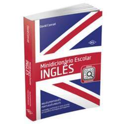 Livro Minidicionário Escolar - Inglês com QR Code - Editora DCL