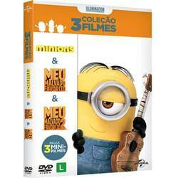 DVD - COLECAO MINIONS DVD (3 DISCOS)