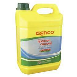 Algicida Choque 5L - Elimina Algas Piscina Verde - Genco