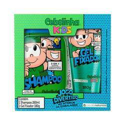 Shampoo gel Fixador Cebolinha Kids 260ml 180gr