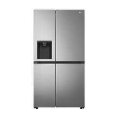 Geladeira/Refrigerador Smart Side By Side Uvnano com Motor Inverter 611 Litros LG GC-L257SLPL1 Aço Escovado 220V