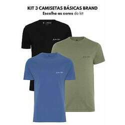 Kit 3 Camisetas Masculinas Estonadas Premium LaVibora Freesoul - Monte seu kit