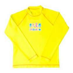 Camiseta Proteção Solar Uv Zuzaboo Manga Longa Fpu50 8-9Anos Amarelo