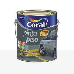 Tinta Pinta Piso Premium Fosco Branco 3,6L - Coral
