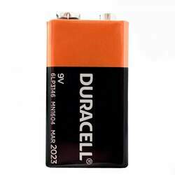 Bateria 9v Pilha Duracell Alcalina