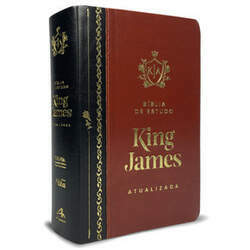 Bíblia de Estudo King James Atualizada Marrom