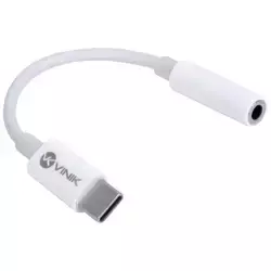 Adaptador de Fone de Ouvido Para Celular USB-C Macho x P2 3 5mm Macho 7 1 Audio - ADFUSBTC