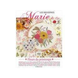 Livro Les Broderies de Marie & Cie nº 14 - Fleures du Printemps (Os Bordados de Marie & Cie nº 14 - Flores da Primavera)
