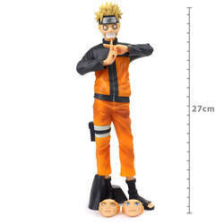 Boneco Naruto Shippuden - Uzumaki Naruto - Grandista Nero Ref:16846/22546
