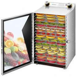 Máquina Desidratadora de Alimentos Iproods 18 Bandejas em Aço Inox, com Controle de Tempo e Temperatura, Secador de A