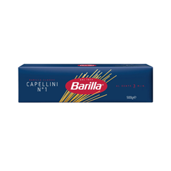 Massa Barilla Capellini Nº1 500g