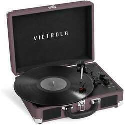 Victrola VSC 550BT MAG Vitrola Toca Discos 3 Velocidades sem fio c USB 45 RPM Roxo