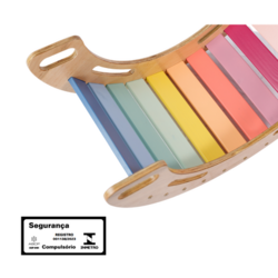 Gangorra Infantil Colorida Pikler - A Casa da Criança