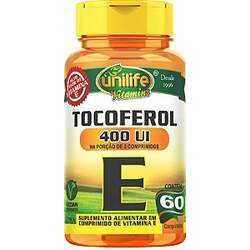 Vitamina E Tocoferol 60 cáps (1000mg) - Unilife