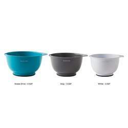 Conjunto Bowls Para Preparação 3 peças Branco/Azul/Cinza KitchenAid