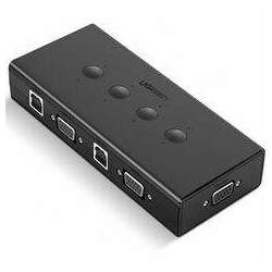 Switch KVM 4 Portas USB CM154 Preto - Ugreen