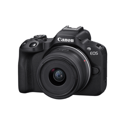Câmera Canon EOS R50 Mirrorless com Lente RF-S 18-45mm IS STM (Preta)