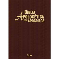 Bíblia Apologética com Apócrifos - Marrom