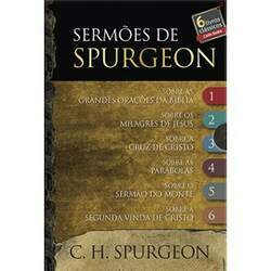 Box Sermões de Spurgeon 6 Livros Capa Dura
