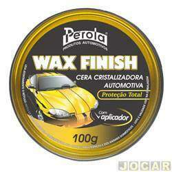 Cera - Pérola - cristalizadora-Wax Finish-com aplicador grátis-100gr - cada (unidade) - 050501