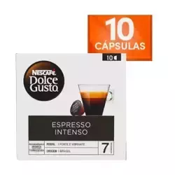 Cápsula Nescafé Dolce Gusto Café Espresso Intenso 10 un