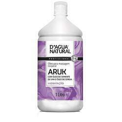 Óleo para Massagem Corporal Aruk 1L - D agua Natural