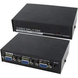 Video Splitter VGA 1 x 2 1 Entrada x 2 Saídas - 5891