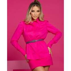 Camisa Tricoline Pink R 498,00