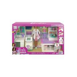 Boneca Barbie Cenário Clínica Médica - Mattel GTN61