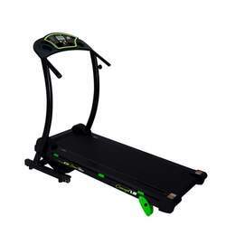 Esteira Eletrônica Dream Fitness Concept 1 8 Monitor 6 Funções com 3 Níveis de Inclinação Preto/Verde - Bivolt