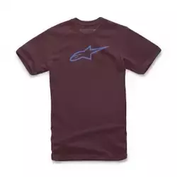 Camiseta Alpinestars Ageless Classic Marrom Bordô/Azul