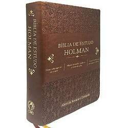 Bíblia de Estudo Holman Marrom - Cpad